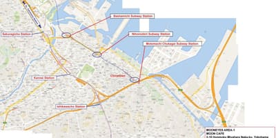 வரைபடம் அமைதியானவர் யோக்கோகாமா